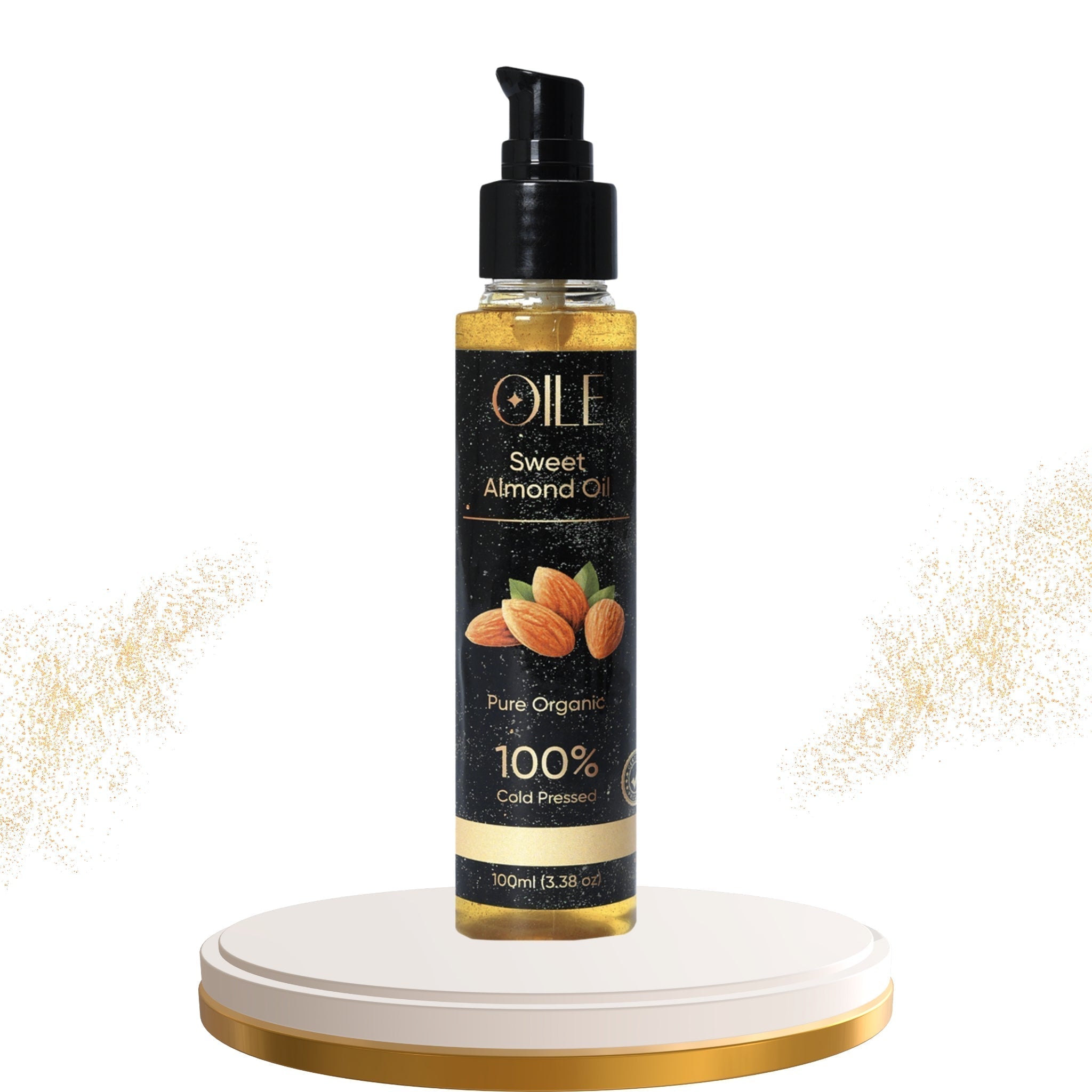 Sweet Almond Oil – 100% Pure & Cold Pressed ✨