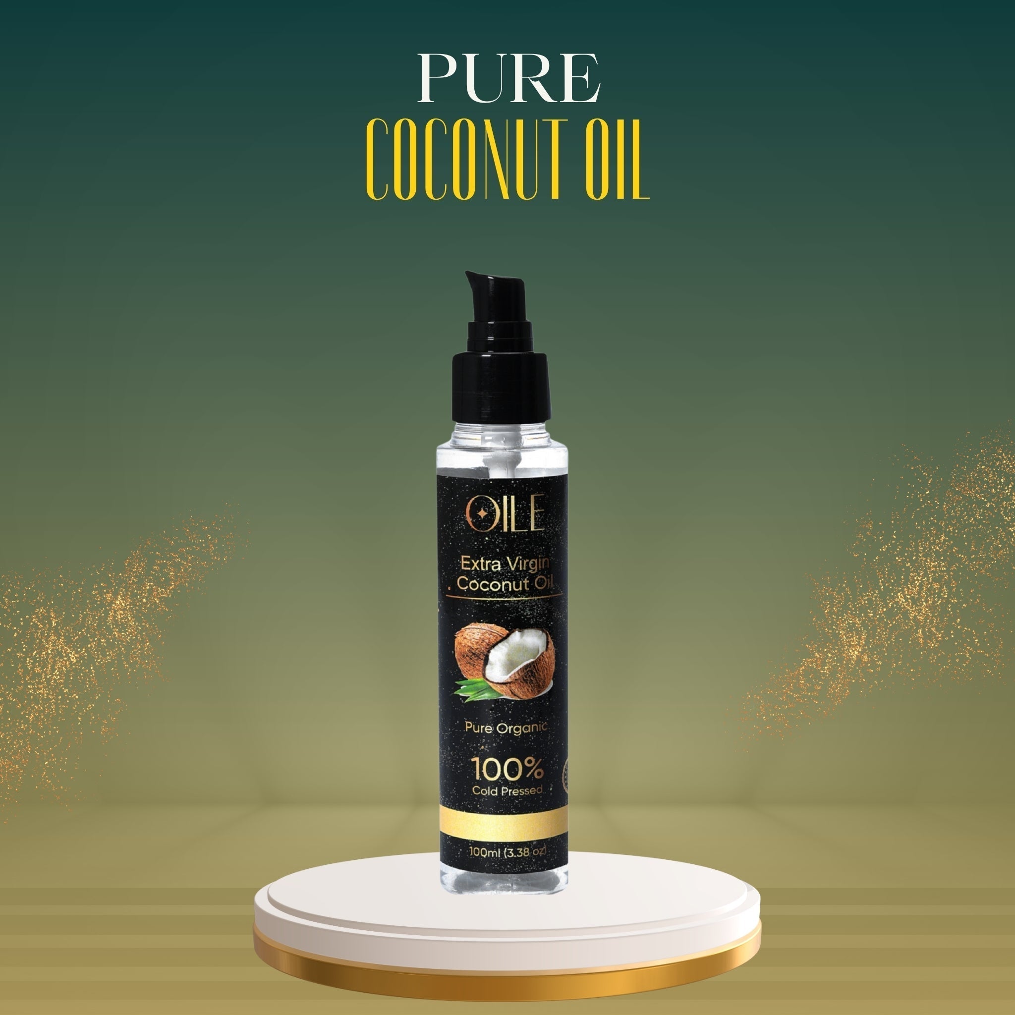 Coconut Oil (Extra Virgin) – 100% Pure &amp; Cold Pressed